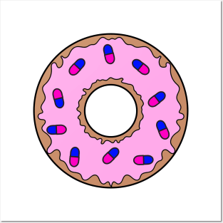Doughnut and Pills Posters and Art